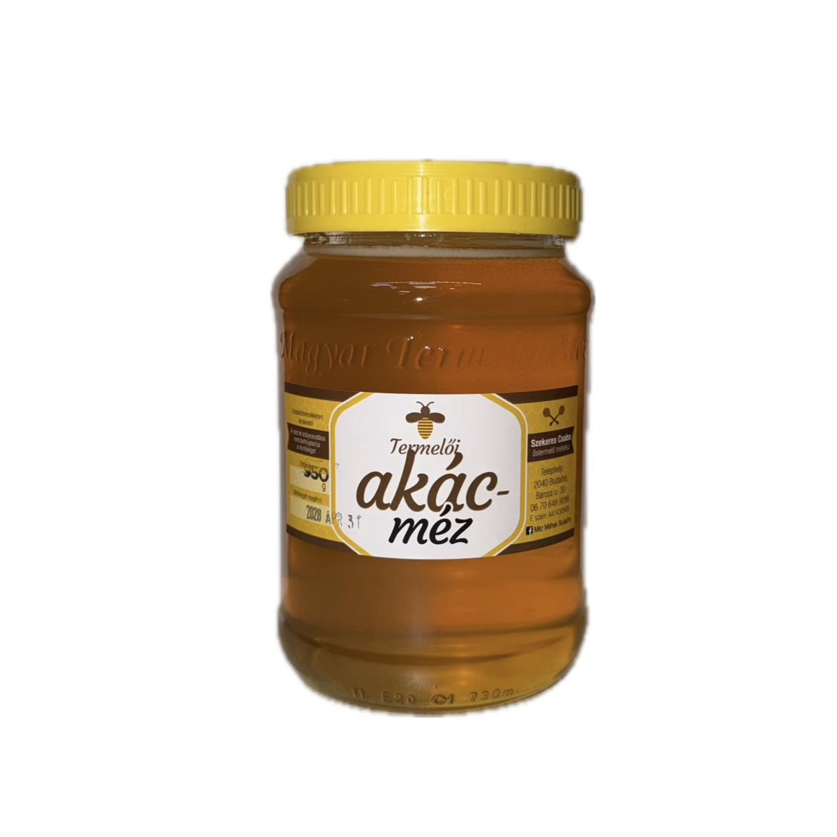 Magyar termelői akácméz, 950g