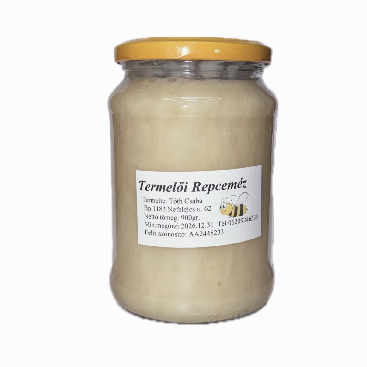 Magyar termelői repceméz, 950g